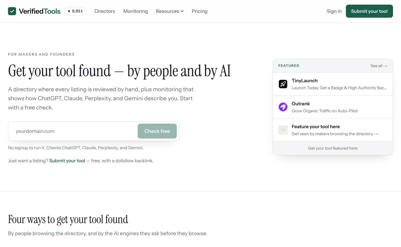 Verified Tools